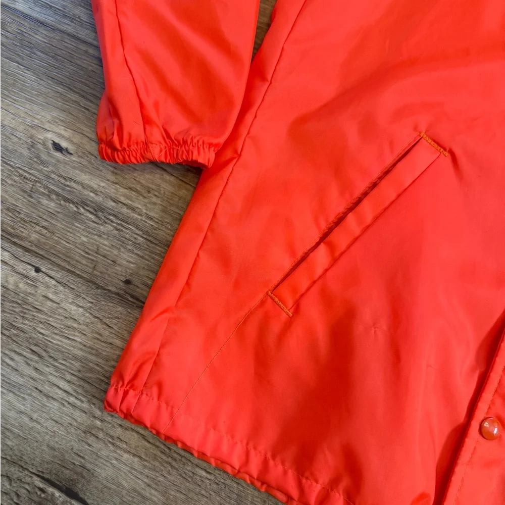 Vintage 60s Champion Clemson University Coach Windbreaker - Picture 4 of 8